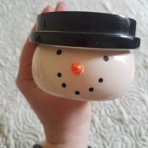 Bakelite Snowman Luxulite Bangle Set large